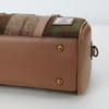 The Medium Duffel - Chestnut Tartan, L:30cm W:15cm H:18cm