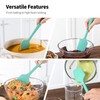 Lavinrose Kitchen Silicone Spatula Set, 600ºF High Heat Flex Silicone