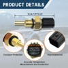 Coolant Temperature Sensor, Water Temperature Sensor, Engine Coolant Sensor Compatible