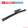 HYBROX Rear Windscreen Wipers Compatible with VW - T-ROC (2022