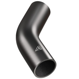 32mm (1 1/4") ID 45 Degree Rubber Elbow Hose Coupling Connector Pipe - Leg Length 150mm (6 Inch)