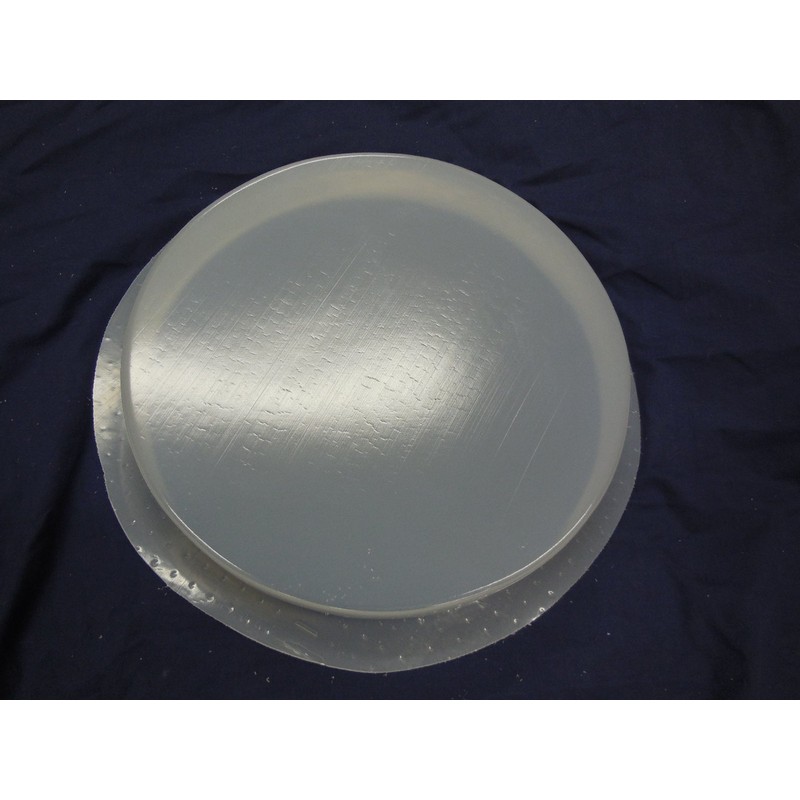 12 inch Plain Smooth Round Plastic Craft Mold use with