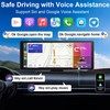 Wireless Apple Carplay Screen for Car 4K Dash Cam, 10.26"