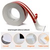 2 Pack Caulk Tape for Bath and Kitchen, Self Adhesive