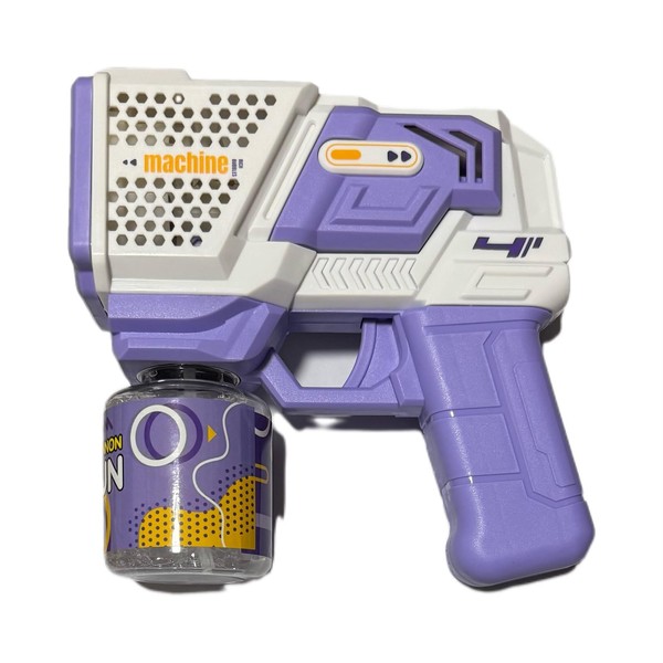 Bubble Gun Machine for Kids,Automatic Bubble Blower with 90ml Built