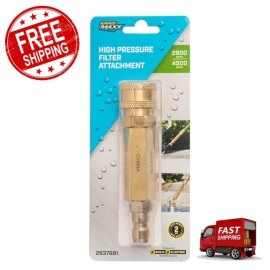 SurfaceMaxx 4500 PSI Brass Pressure Washer Filter 1/4" Quick Connect
