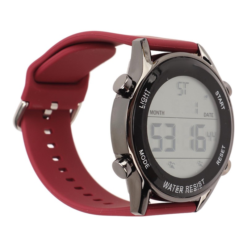 Digital Chronograph Watch WR50M Waterproof Luminous Large Screen Outdoor Sports
