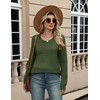 Zeagoo Sweaters for Women Long Sleeve Tops Knit Crew Neck