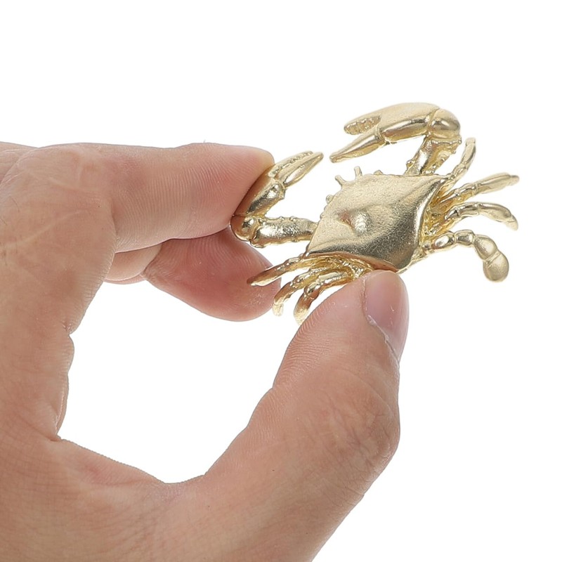 Cabilock Brass Crab Door Handle - Unique Nautical Drawer Pulls