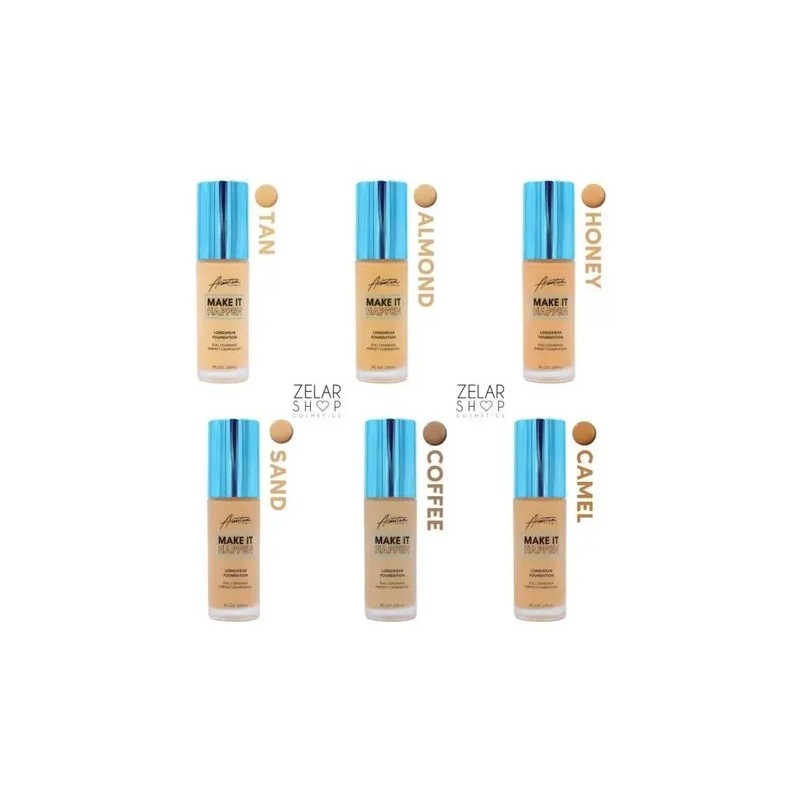 5 Bases Maquillaje Make It Happen Tonos A Elegir Arantza
