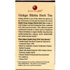 Health King Ginkgo Biloba Herb Tea, Teabags, 20 Count Box