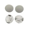 Vntebozd Interior Door Panel Armrest Screw Retainer Protective Cover Compatible
