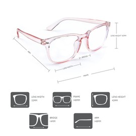 Blue Light Glasses for Women, 2 Pack, Blue Light Glasses, Blue Light Glasses Men, Bluelight Glasses Womens, Fashion Square Blue Light Blocking Glasses, Clear Glasses, Computer Glasses, Gaming Glasses