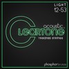 Cleartone Cuerdas de guitarra acústica de bronce fósforo (12-53)