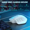 SOLAKAKA SM809 MMO Gaming Mouse Wired RGB with 9 Side