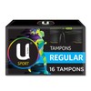 U by Kotex Sport Tampons Regular 16 Pack