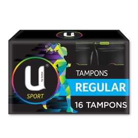 U by Kotex Sport Tampons Regular 16 Pack