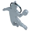 Munkees keyring handballer I handball pendant integrated bottle opener, silver
