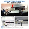 EWAY Backup Camera to Factory Radio RCA Adapter for Select