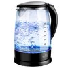 Willz Electric Glass Kettle with Heat Resistant Handle and Cordless