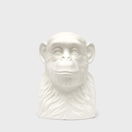 Suck UK | Chimp Head Tidy | Jewellery Organiser & Trinket Tray | Desk Accessories & Home Office Accessories | Key Bowl & Hallway Decor | Desk Accessory for Men | Jewellery Holder & Glasses Holder