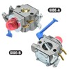 Newnessai 545006060 Carburetor Repair Kit, Replacement for Jonsered BC2126 BC2128