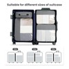 BAGAIL Packing Cubes Clear Packing Organizer for Travel Accessories Luggage