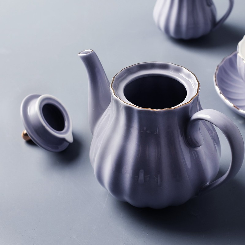 Porcelain Tea Sets British Royal Series, 8 OZ Cups& Saucer