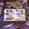 Diary Book Set, Notebook, Cute, Purple, Scrapbooking Kit, Bullet Journal,