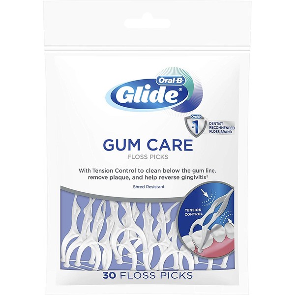 Oral-B Glide Gum Care 30 Floss Picks