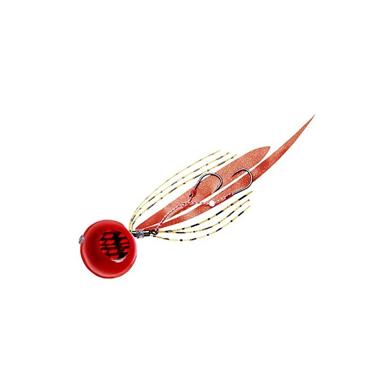 Major Craft Metal Jig, TM-45/#008 Red & Orange #008 Red