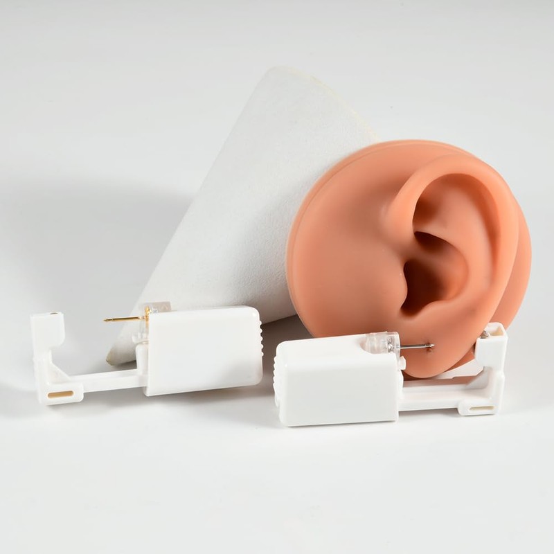 CHUANCI PAIR Disposable Sterile Ear Piercing Unit Flower/Butterfly Ear Tragus