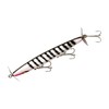Smithwick Lures AF110 Devil's Horse, White/Black Stripes, 4.5"-3/8 oz