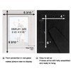 LaVie Home 4x6 Picture Frames (3 Pack, White) Rustic Photo