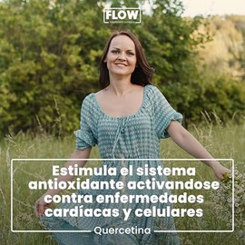 FLOW/Quercetina/Suplemento Alimenticio/Presentación Tripack/Cápsulas
