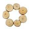 Tinksky Wood Slices Log Slices for DIY Crafts Wedding Centerpieces,100pcs