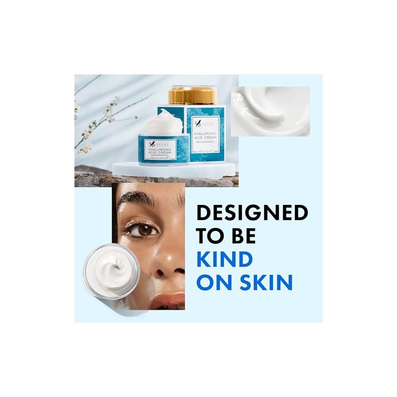 Eclat Skincare Crema de ácido hialurónico Eclat