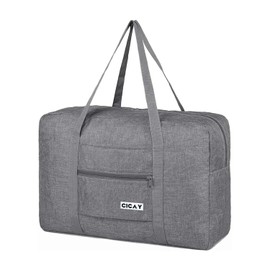 Cloth Garage Easyjet Cabin Bag 45x20x25 cm Underseat Travel Bag – Lightweight Carry-Ons Hand Luggage for Jet2 – Flight Approved Weekend Duffel Bag 20 L (Grey)