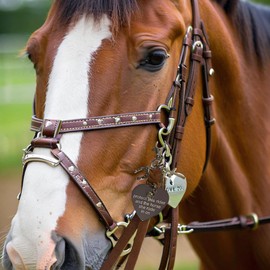 Protect This Rider And The Horse She/He Rode In On-Saddle Charm, Saddle Heart Charm Equestrian Riding Gift Horse Lovers Jewelry Gift (She)