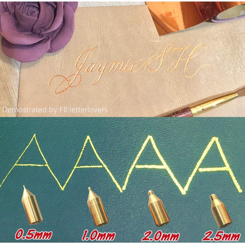 KINGTOOL Hot Foil Embossing Stamping Pen with 6 Rolls Hot