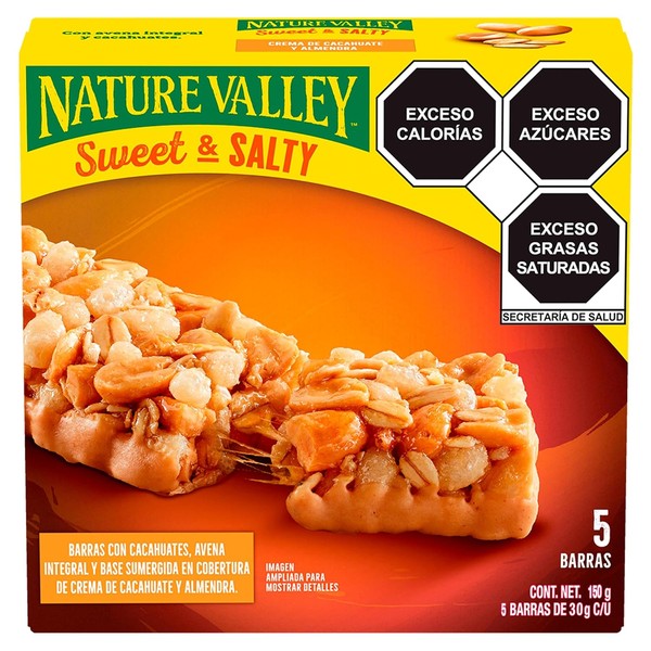 Nature Valley Barras de Granola Sweet and Salty con Crema