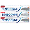 Sensodyne Whitening Toothpaste with Fluorine, Relief for Sensitive Teeth, Lasting