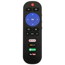 RC280 Replace Remote Applicable for TCL Roku TV 48FS3700 49S405 50FS3750 50FS3850 43S305 32FS3700 65US5800 43FP110 49FP110 55UP120 32FS4610R 32S800 40S3800 55US57 49S305 65S405 43S405 49S405 55S405