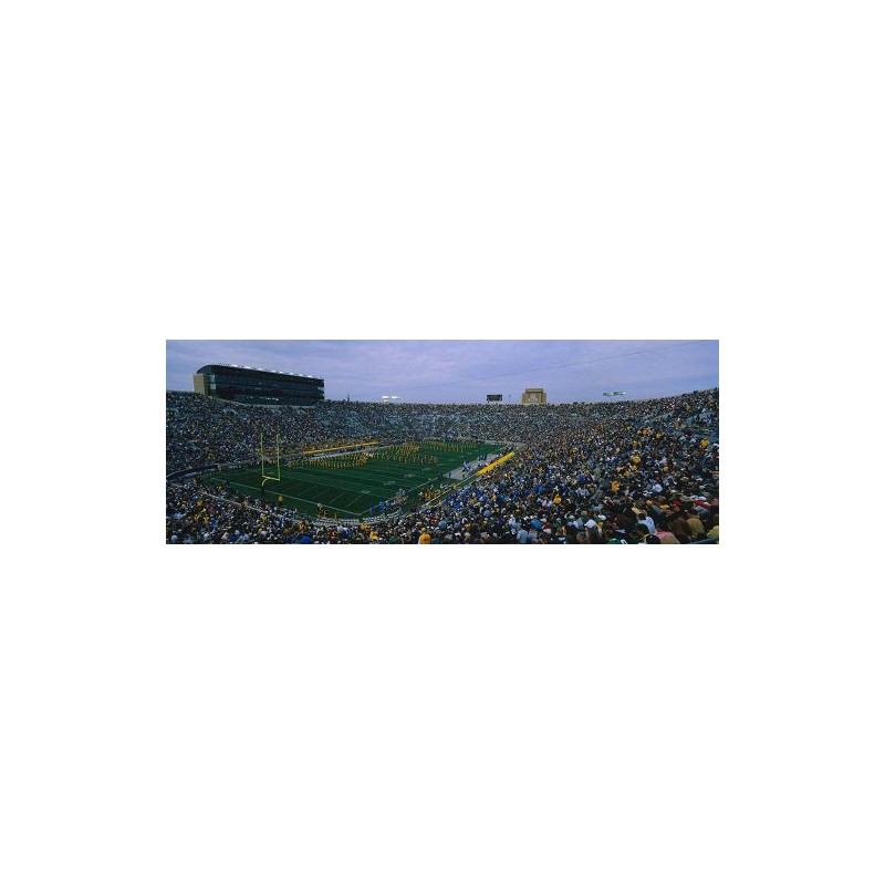 Walls 360 Peel & Stick Wall Mural: Notre Dame Stadium