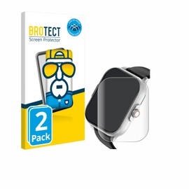 BROTECT Pack of 2 Full Cover Screen Protectors for YYKY E02 2.01 Inch Full Screen Protector Film [3D Curved, Anti-Fingerprint, Crystal Clear]