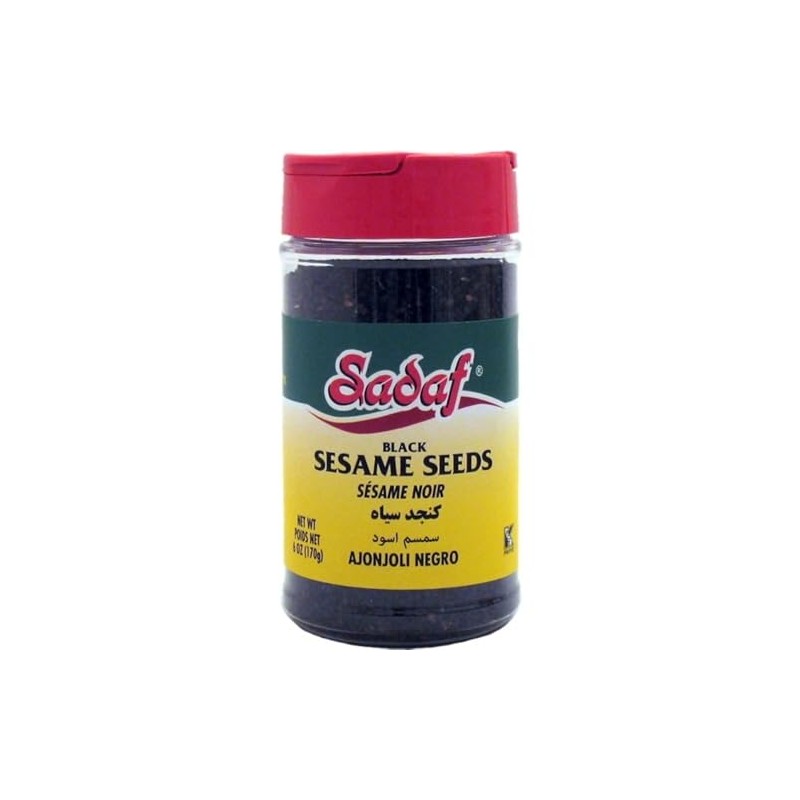 Sadaf Black Sesame Seeds - Sesame Seeds for Cooking and