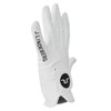 J.Lindeberg Mens Ron Leather Golf Glove - White - L