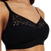 Chantelle Women's Norah Full-Coverage Front Closure Bra, Black, 36H
