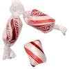 Peppermint Red & White Cylinder Shaped Mint Candy Twists -