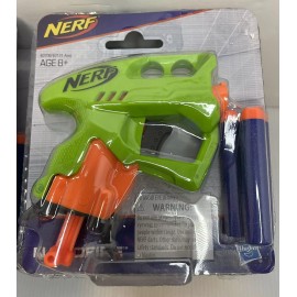 Hasbro Nerf N-Strike Nanofire Elite Mini Hand Soft Foam Dart Blasters Lot Of 2